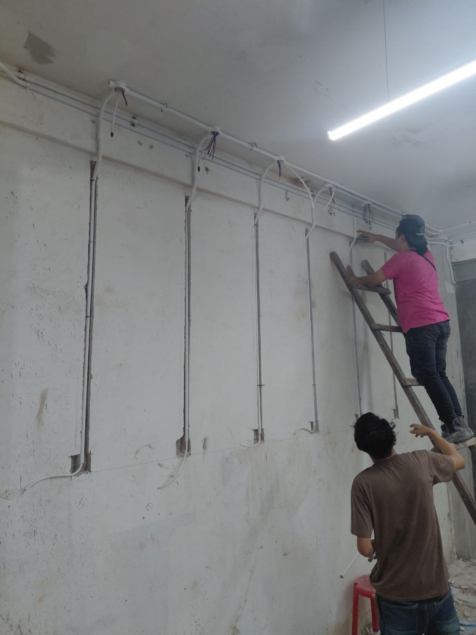 Instalasi panel elektrikal proyek 3